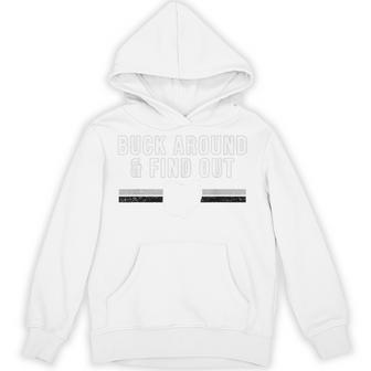 Buck Around And Find Out Ohio Map Hoodie | Seseable UK