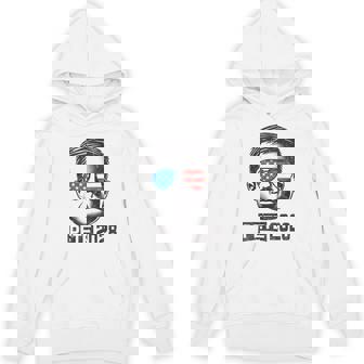 Buttigieg For President 2028 Us Flag Glasses Pete 2028 Hoodie - Thegiftio UK