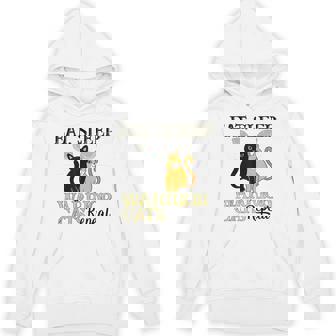 Cat Warriors Eat Sleep Cat Warrior Cat Lovers Hoodie - Thegiftio UK