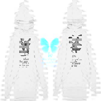 Be The Change 蝶 パーカー - Kawaiitshirt