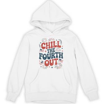 Chill The Fourth Out 4Th Of July Hoodie - Thegiftio UK