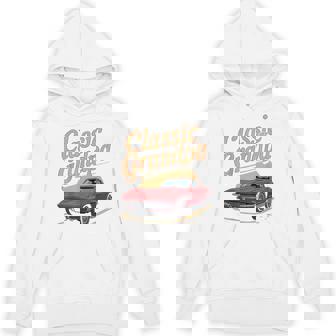 Classic Grandpa Car Enthusiast Retro Auto Hoodie - Thegiftio