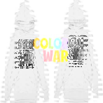 Color War Red Team Sleepaway Summer Camp Game Hoodie | Mazezy