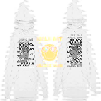 Cute Field Day Orange Team Color Field-Trip Game Competition Hoodie | Mazezy