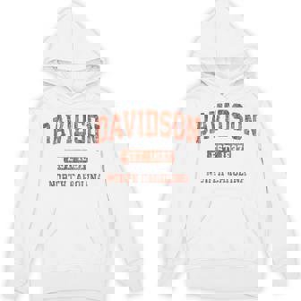 Davidson ノースカロライナ Nc ビンテージ アスレチック スポーツデザイン パーカー - Kawaiitshirt