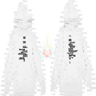 Fake Friends アメリカントラディショナルタトゥー オールドスクールフラッシュ Hoodie - Kawaiitshirt