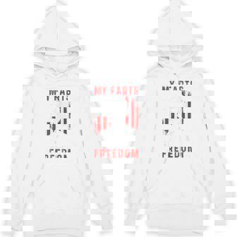 My Farts Smell Like Freedom Patriotic Abe Lincoln Hoodie - Thegiftio