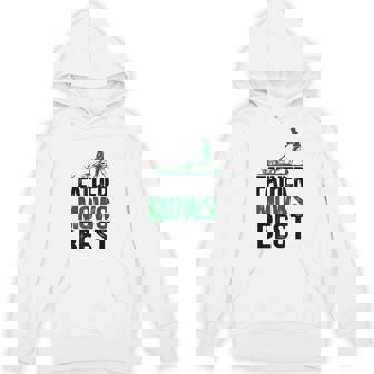 Father Mows Best Lawn Mower Father's Day For Dad Hoodie - Thegiftio