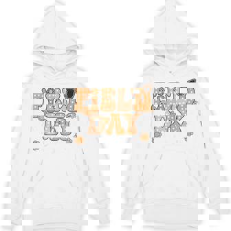 Field Day Orange Team Color Field Trip Team Game Competition Hoodie | Mazezy