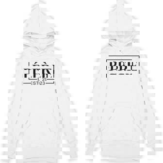 First Time Father For New Pepere Expecting Pepere 2023 Hoodie - Thegiftio UK