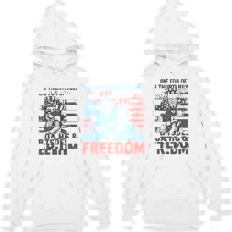 On The Fourth Of July Boats Hoes & Freedom 4Th Of July Hoodie | Mazezy