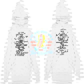 4Th Of July Hot Dog Usa Patriotic Independence Day Hoodie | Mazezy