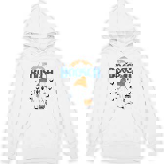 Boo Ghost Halloween Beer Drinking Spooky Season Men Hoodie | Mazezy