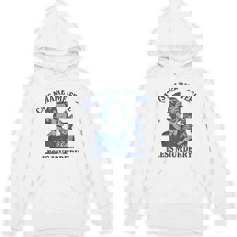 Cat Lover Cats Make Me Feel Less Murdery Hoodie - Monsterry