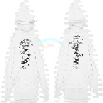 Raccoon 4Th Of July Patriotic Cute Red White And Feral Hoodie | Mazezy