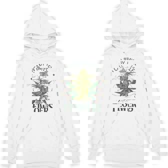 Smoking 420 Cannabis I Can Buy Myself Flowers Hoodie - Thegiftio