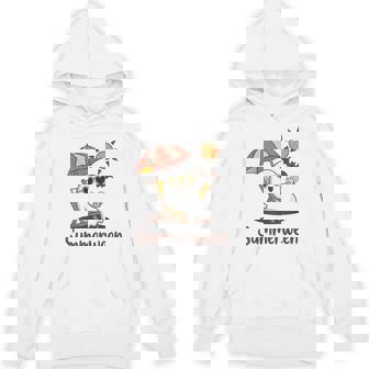 Summerween Cute Spooky Summer Ghost Halloween Lover Hoodie - Monsterry