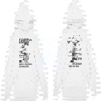 Gardening Because Punching People Is Wrong Hoodie - Monsterry