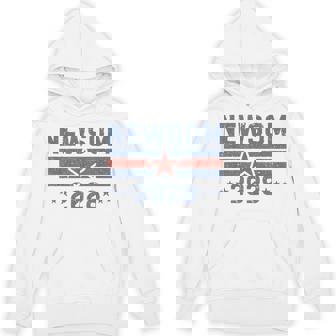 Gavin Newsom 2028 For President Election Campaign Hoodie | Mazezy