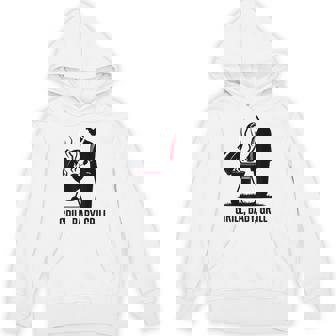 Grill Baby Grill Trump Silhouette 4Th Of July Bbq Hoodie - Thegiftio UK