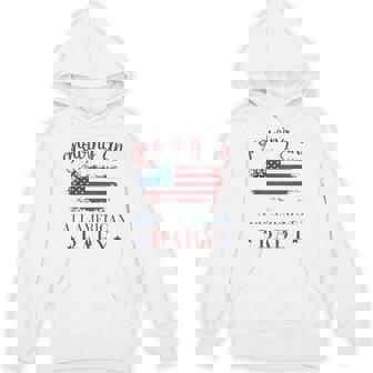 Growing An All American Baby Pregnancy Announcement Hoodie | Mazezy