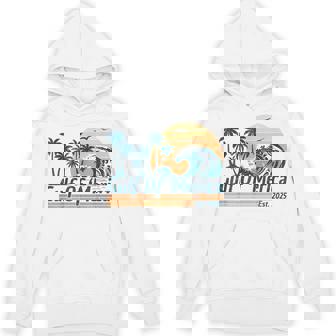 Gulf Of 'Merica Us Est 2025 Retro Vintage Beach Hoodie - Thegiftio