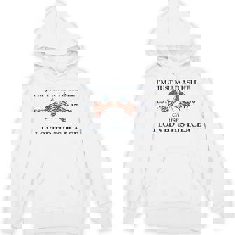 I'm Just Mad As Hell Cause I Loved This Place Est 1776 Hoodie | Mazezy