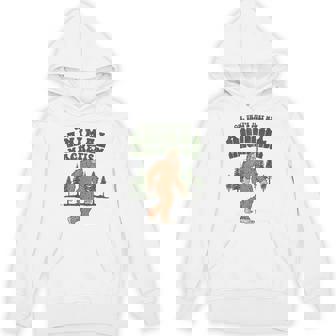 Just My Animal Magnetism Bigfoot Sasquatch Fathers Day Hoodie - Monsterry
