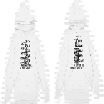 Just A Dad Who Always Came Back With The Milk Raccoon Hoodie - Thegiftio UK