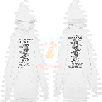 Just Here For The Wieners 4Th Of July Hot Dog Hoodie | Mazezy