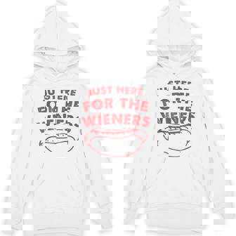 Just Here For The Wieners Hot Dog 4Th Of July American Hoodie | Mazezy
