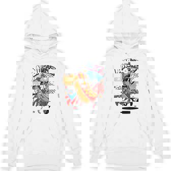 Land Of The Rizz Hotdog 4Th Of July Us Flag Patriotic Hoodie - Thegiftio