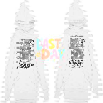Last Day Autographs Happy Last Day Of School Graduation Hoodie - Thegiftio