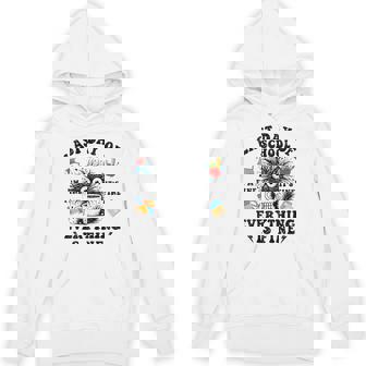 Last Day Of School-End Of School Year-I Survived Cat Hoodie | Mazezy