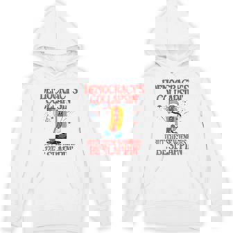 Liberal Fourth Of July Weiner Hoodie - Monsterry