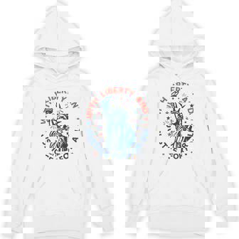 With Liberty And Justice For All Hoodie | Mazezy