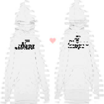 I Love Heart シンガポール パーカー - Kawaiitshirt