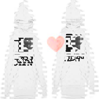 I Love Japan お土産 観光ハート Hoodie - Kawaiitshirt