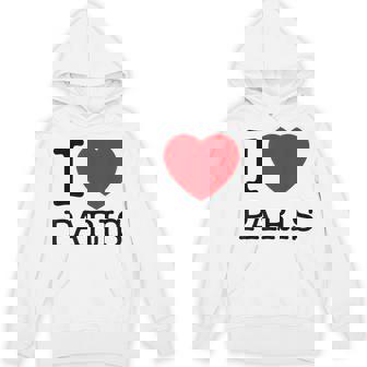 I Love Paris Graphic Novelty & Cool s パーカー - Kawaiitshirt