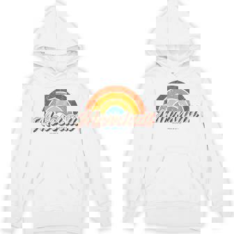 Marshall Minnesota Mnヴィンテージレインボーレトロ70年代 パーカー - Kawaiitshirt