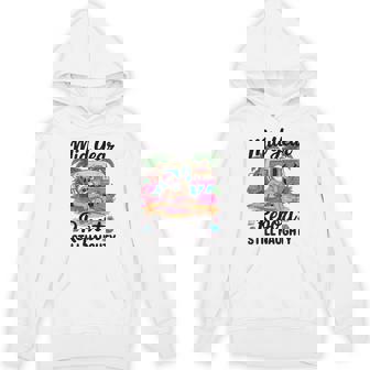 Mid Year Report Still Naughty Christmas In July Camper Hoodie | Mazezy