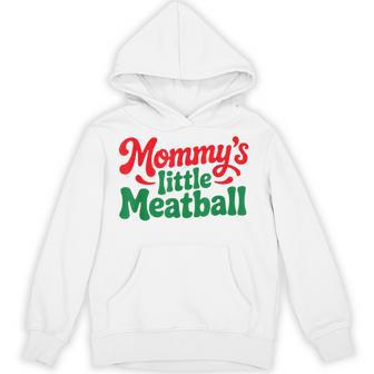 Mommy's Little Meatball Italian Hoodie - Thegiftio UK
