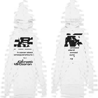 Msx コンピューター Hoodie - Kawaiitshirt