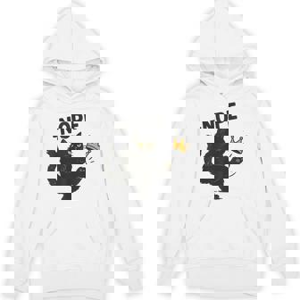No Kings In America Black Cat Political Meme Patriotic Hoodie - Thegiftio UK