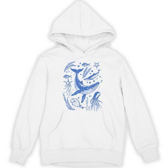 Ocean Marine Life Collection Sea Life Lover Hoodie - Thegiftio UK