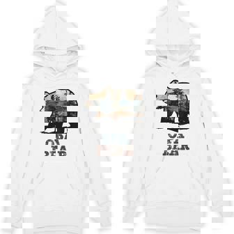 Opa Bear Grandpa Father's Day Vintage Hoodie - Monsterry