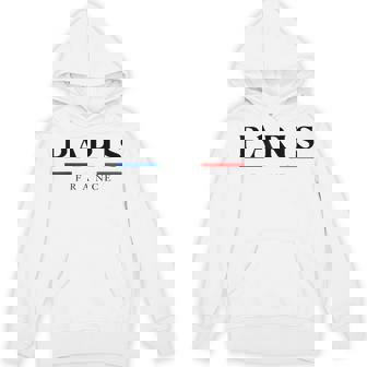 Paris With France Flag Novelty Graphic & Cool s Hoodie - Kawaiitshirt