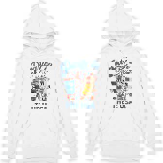 Party In The Usa Hot Dog Lover Usa 4Th Of July Hoodie - Monsterry