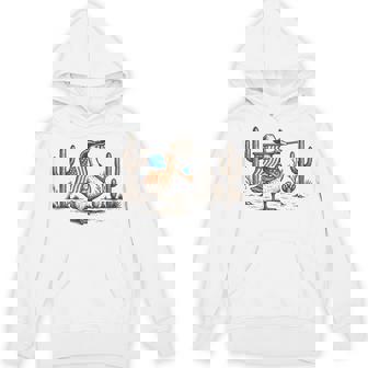 Patriotic Goose Vintage Cowboy Usa American Flag 4Th Of July Hoodie - Monsterry