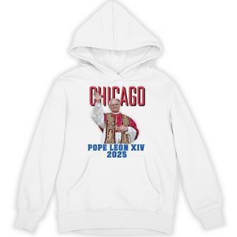 Pope Leon Xiv 2025 – Chicago’S First American Pope Hoodie - Thegiftio UK
